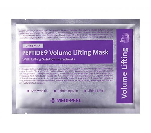 Medi-Peel Peptide 9 Volume Lifting Лифтинг-маска тканевая для восстановления упругости 25мл
