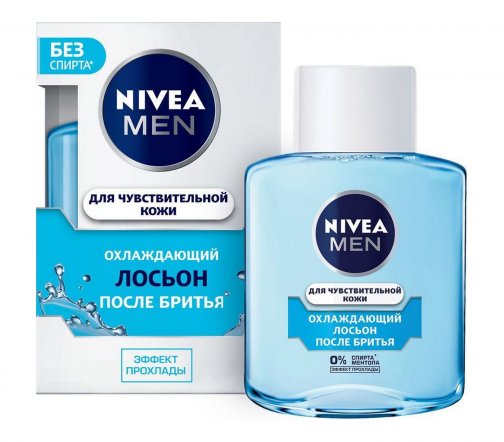 Nivea For Men Лосьон после бритья Охлаждающий 100мл