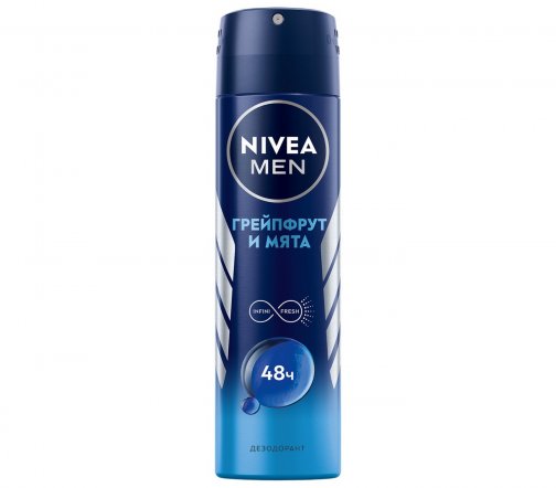 Nivea Men Дезодорант-антиперспирант спрей Грейпфрут и мята 150мл