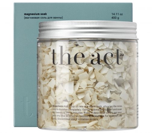 The Act Соль магниевая для ванны 400гр