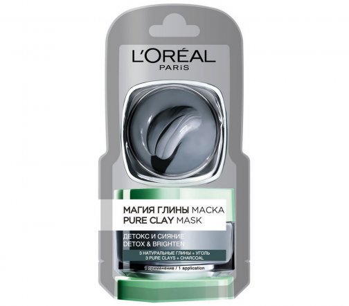 L'Oreal Paris Магия Глины Маска для лица Детокс и сияние