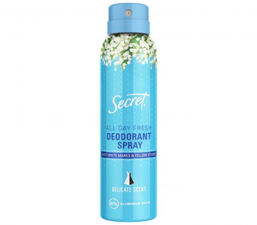 Secret Дезодорант-антиперспирант спрей Delicate Scent 150мл