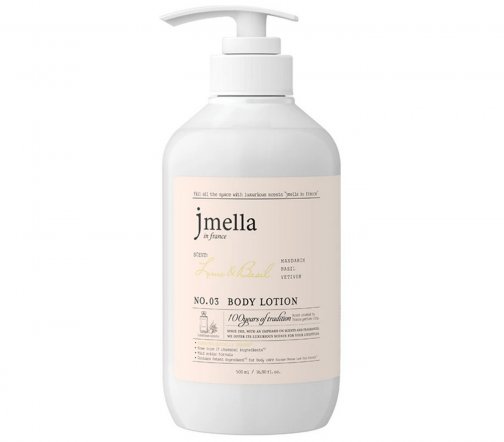 JMella in France Лосьон парфюмированный для тела Лайм и базилик 500мл