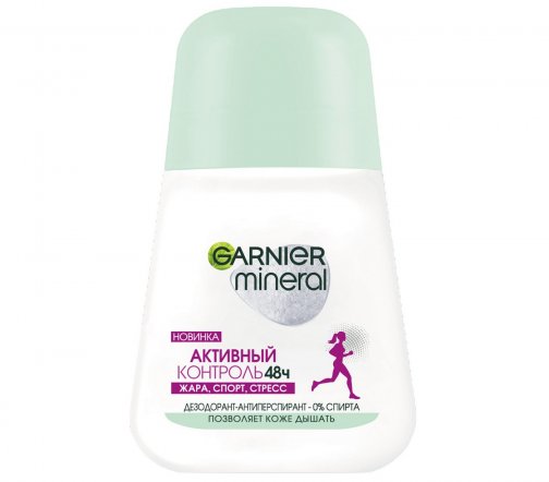 Garnier Body Mineral Дезодорант-антиперспирант ролик Активный контроль 50мл