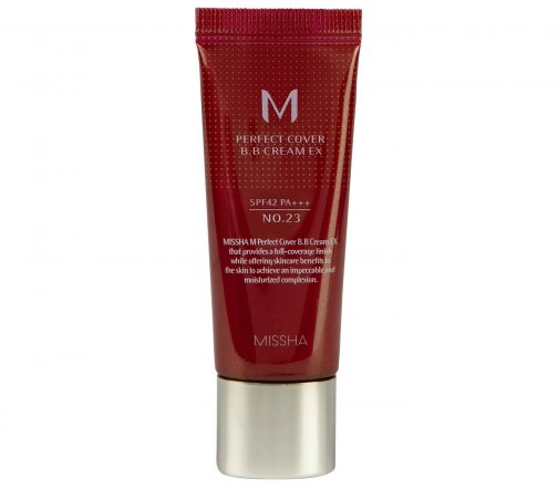 Missa M Perfect Cover BB Cream EX Тональный BB крем Идеальное покрытие SPF42 PA+++ тон 23 50мл