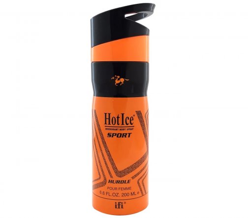 Hot Ice Sport Hurdle Pour Femme Дезодорант-спрей парфюмированный женский 200мл