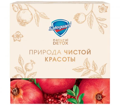 Safeguard Набор Natural Detox Мыло+Повязка для волос