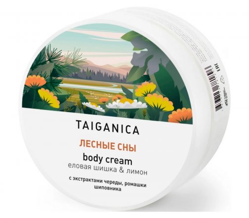 Taiganica Крем-баттер для тела Лесные сны 150мл