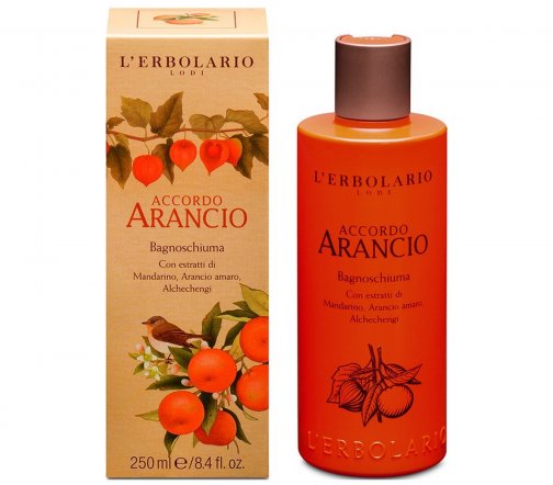 L'erbolario Гель для душа с ароматом цитруса Accordo Arancio 250мл