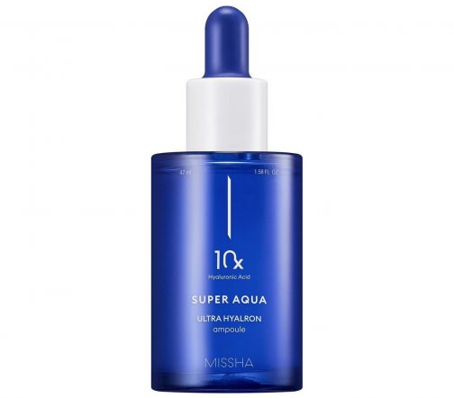 Missha Super Aqua Ultra Hyalron Сыворотка увлажняющая для гладкости кожи лица 47мл