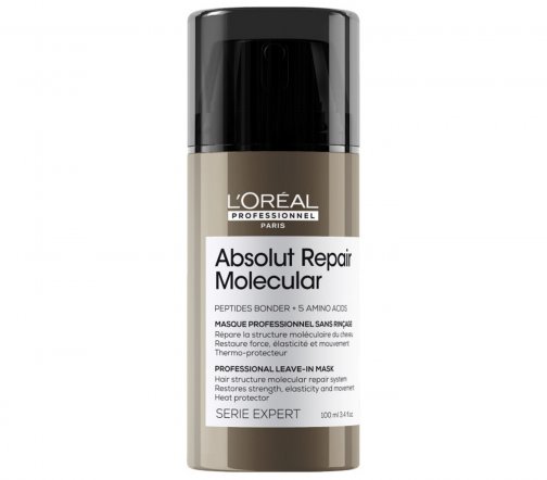 L'oreal Professionnel Absolut Repair Molecular Маска несмываемая для волос 100мл