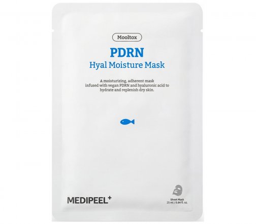 Medi-Peel Mooltox PDRN Маска тканевая интенсивно увлажняющая 25мл