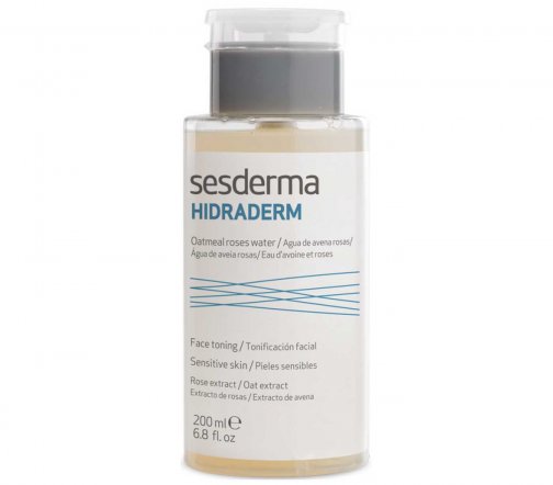 Sesderma Hidraderm (Гидрадерм) Тоник очищающий для лица с экстрактом овса и роз 200мл