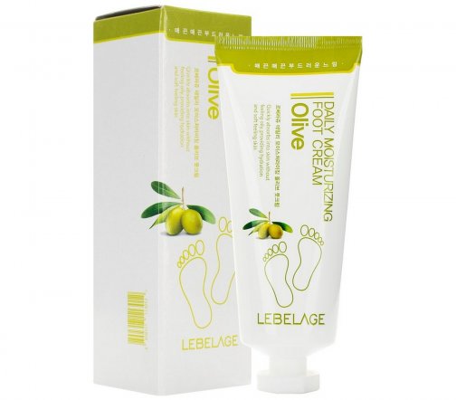 Lebelage Daily Moisturizing Крем увлажняющий для ног с экстрактом оливы 100мл