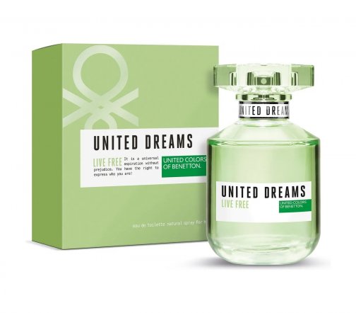 Benetton UD Live Free Туалетная вода 50мл