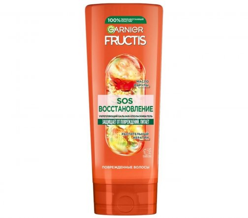 Garnier Fructis Бальзам-ополаскиватель укрепляющий для поврежденных волос SOS Восстановление 387мл