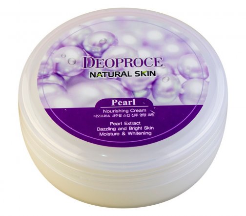 Deoproce Natural Skin Крем для лица Pearl 100мл