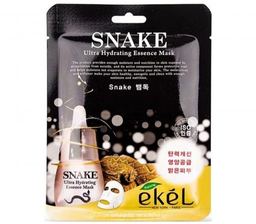 Ekel Маска тканевая для лица Snake 25мл