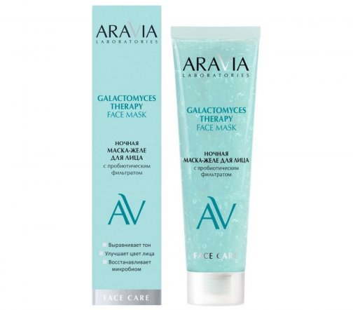 Aravia Laboratories Маска-желе ночная для лица с пробиотическим фильтратом 100мл