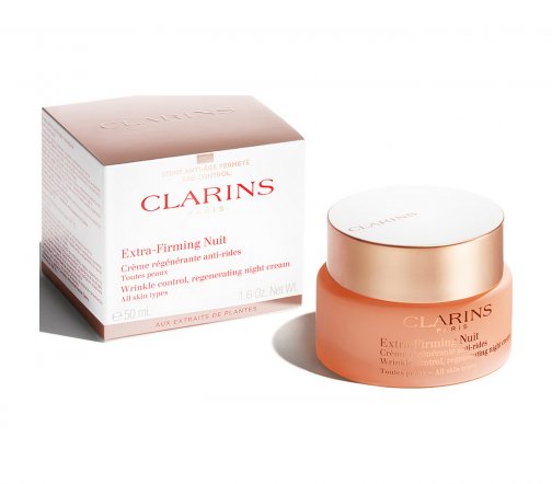 Clarins Extra-Firming Крем ночной регенерирующий против морщин для сухой кожи лица 50мл