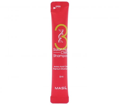 Masil 3 Salon Hair CMC Шампунь восстанавливающий для волос с аминокислотами 8мл*1шт