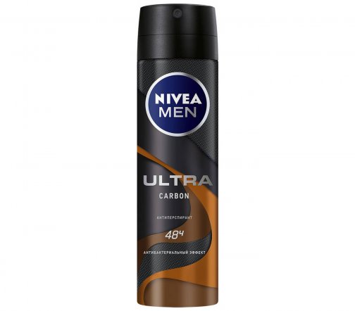 Nivea Men Дезодорант-антиперспирант спрей Ultra Carbon 150мл