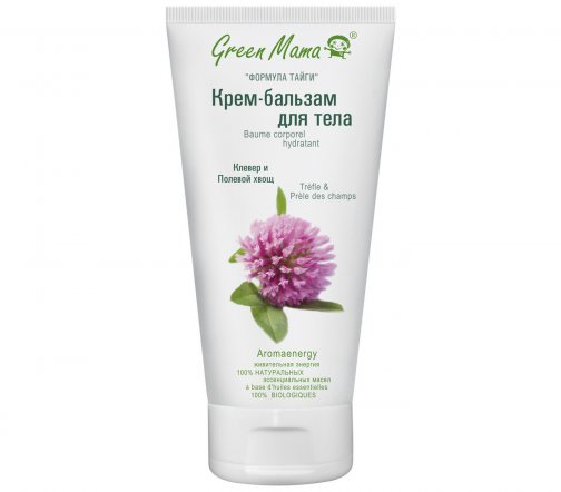 Green Mama Формула Тайги Крем-бальзам для тела Клевер и полевой хвощ 170мл