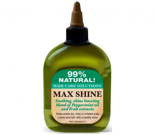 Difeel Масло для волос максимум блеска Hair Care Solutions 99% Natural Max Shine 75мл