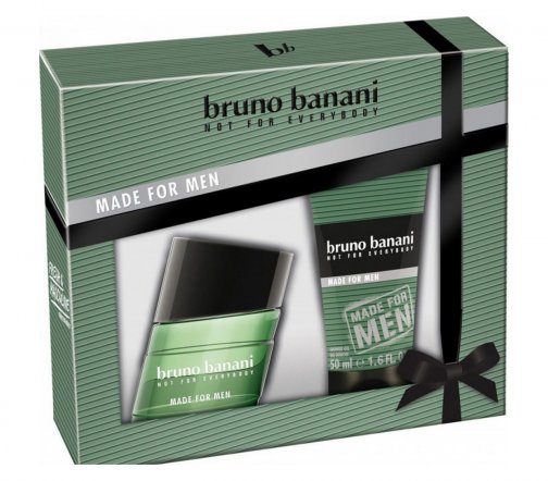 Bruno Banani Men Made For Men Набор Туалетная вода 30мл+Гель для душа 50мл