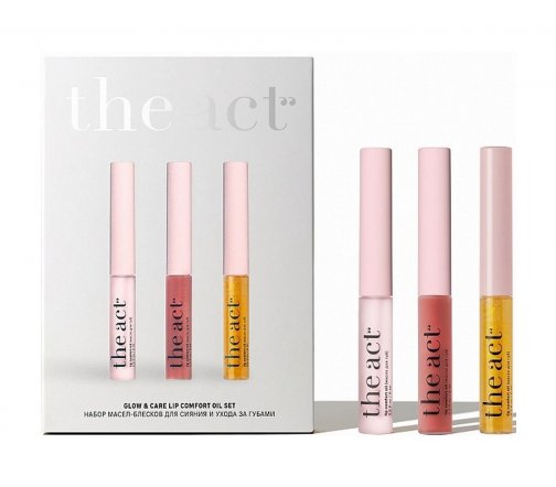 The Act Набор Масло для губ 6мл*3шт