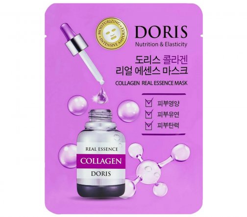 Jigott Doris Маска тканевая Collagen 25мл