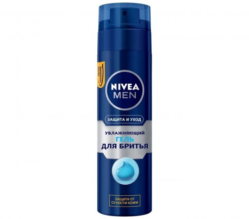 Nivea Men Гель для бритья защита и уход 200мл