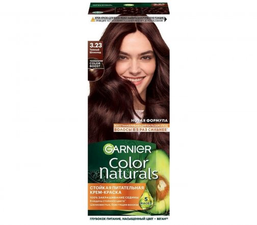 Garnier Color Naturals Крем-краска для волос 3.23 Темный шоколад