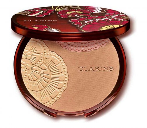 Clarins Пудра бронзирующая Bronzing Compact 01 Sunset Glow