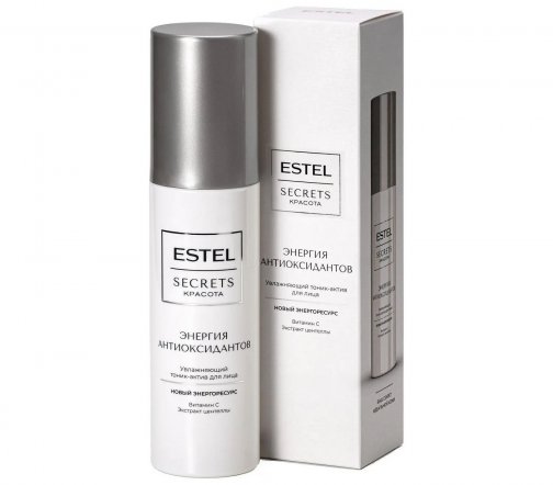 Estel Secrets Красота Тоник-актив увлажняющий для лица Энергия антиоксидантов 150мл