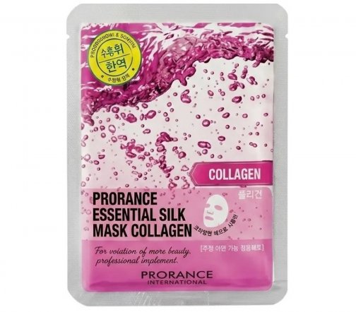 Prorance Essential Silk Маска тканевая шелковая увлажняющая с огурцом 25мл