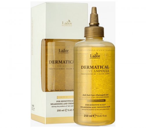 La'dor Dermatical Active Ampoule Филлер-сыворотка функциональный против выпадения волос 250мл