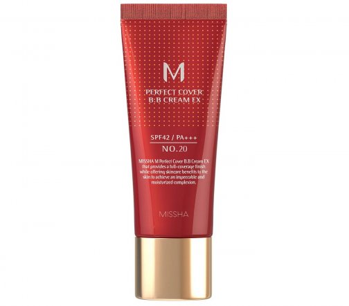 Missa M Perfect Cover BB Cream EX Тональный BB крем Идеальное покрытие SPF42 PA+++ тон 20 Cool beige