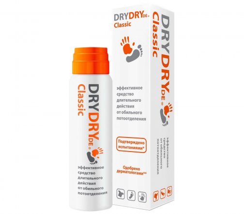 Dry Dry De Classic (Де Классик) Антиперспирант-дабоматик Средство от обильного потоотделения 35мл