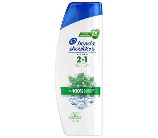 Head&Shoulders Шампунь и бальзам-ополаскиватель 2в1 Ментол