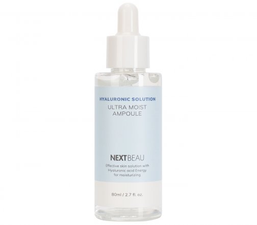 Nextbeau Hyaluronic Solution Сыворотка ультраувлажняющая ампульная с гиалуроновой кислотой 80мл