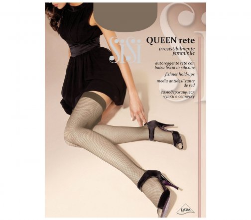 Sisi Чулки Queen Rete Сетка
