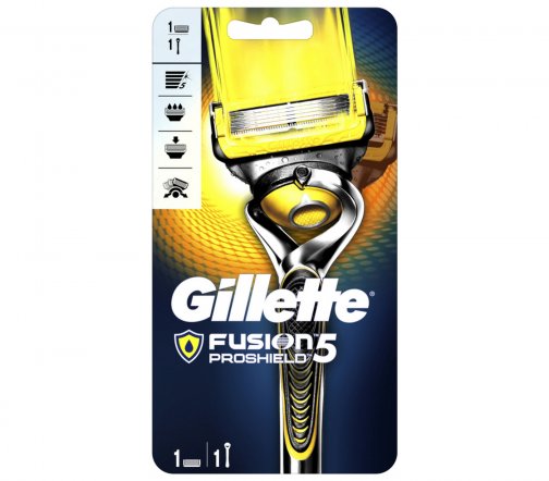 Gillette Men Fusion5 ProShield Станок бритвенный с 1 сменной кассетой