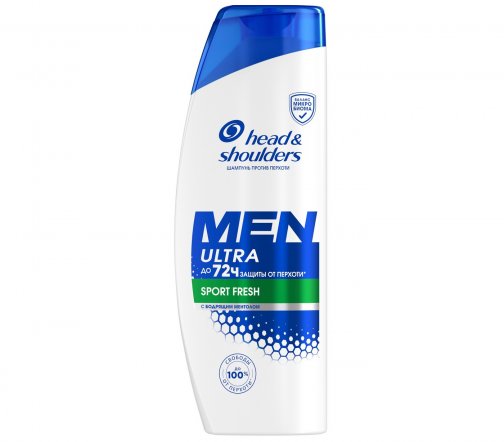 Head&Shoulders Men Шампунь против перхоти Ultra Sport Fresh 360мл