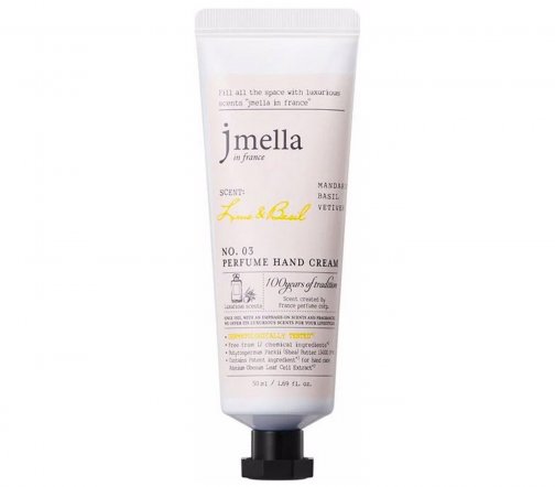 JMella in France Крем парфюмированный для рук Lime&Basil 50мл