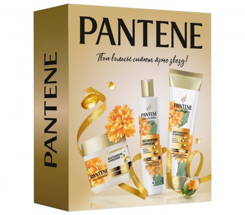 Pantene Pro-V Miracles Набор Восстановление и укрепление Шампунь 250мл+Бальзам 160мл+Маска 300мл