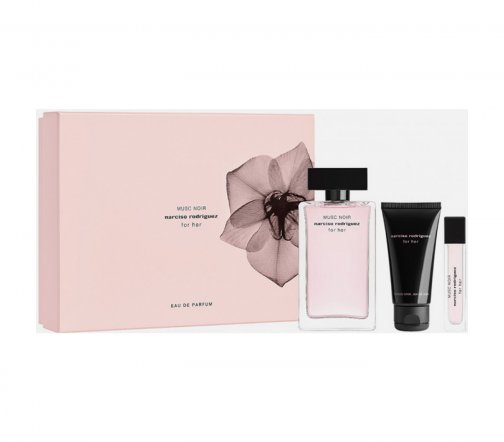 Narciso Rodriguez Musc Noir Набор Парфюмерная вода 100мл+10мл+Лосьон для тела 50мл