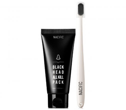 Nacific Black Head Маска для лица против черных точек с щеткой 40мл