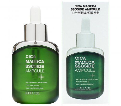 Lebelage Cica Madecassoside Сыворотка успокаивающая ампульная для лица 35мл