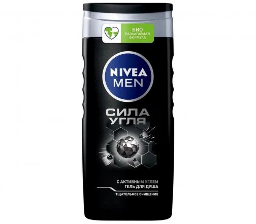 Nivea Men Гель для душа Сила угля